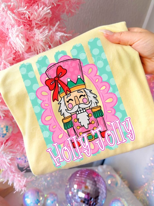 Adult Holly Jolly Nutcracker Tee