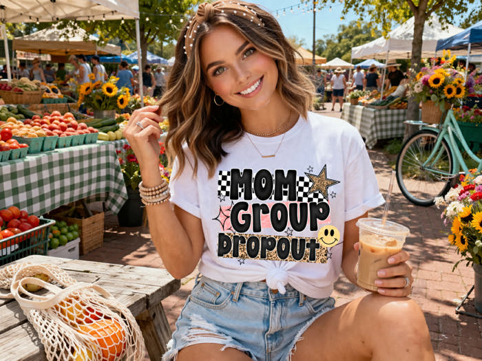 Mom Group Dropout Tee