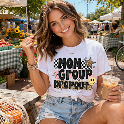 Mom Group Dropout Tee