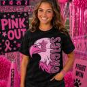  Adult Pink Out Eagles Spiritwear Tee