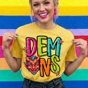  Youth Friday Night Neon Mascot Graphic Tee- 106 mascots to choose from