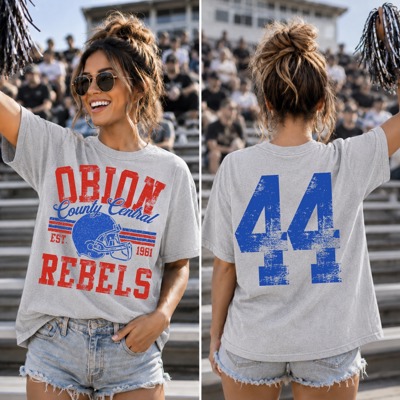 Youth Personalized Football Tee