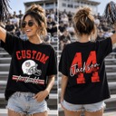  Adult Personalized Football Tee