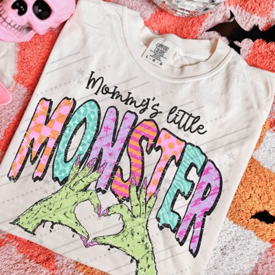 Youth Mommy's Little monster Tee