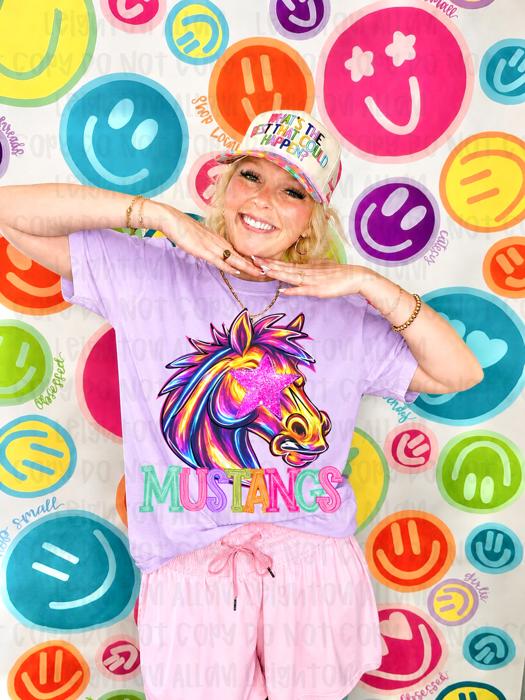 Adult Mustangs Spiritwear Tee