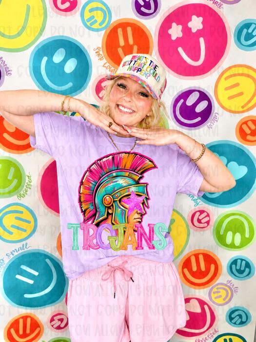 Adult Trojans Spirtwear Tee