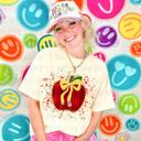  Apple Bow Tee