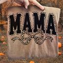  Mama Leopard Bow Tshirt