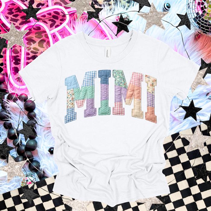 Mimi Faux Embroidered Tshirt