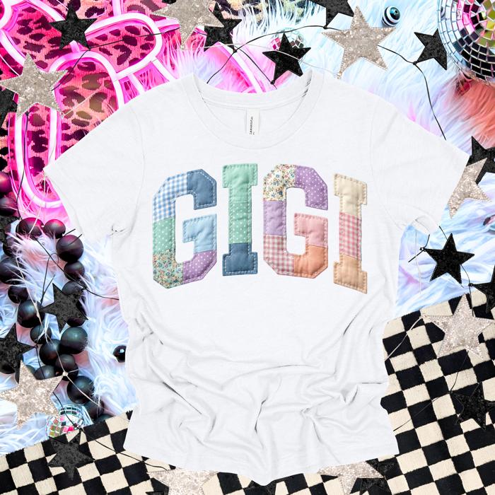 Gigi Faux Embroidered Tshirt