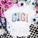  Gigi Faux Embroidered Tshirt