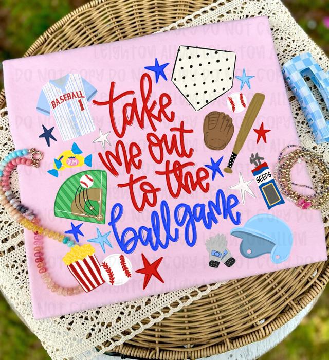 Take me out to the Baseball game Tee