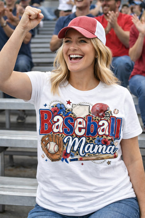 Baseball Mama Tee