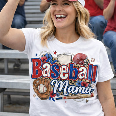 Baseball Mama Tee