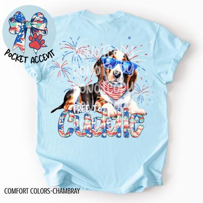 Beagle Free to Cuddle T-Shirt