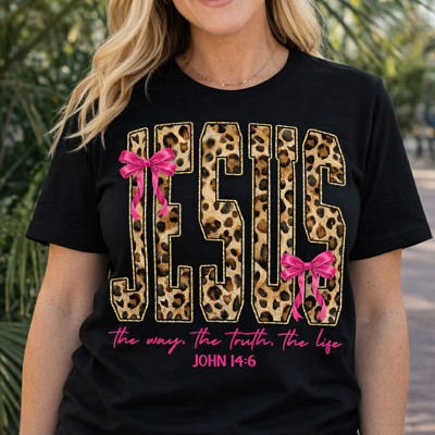 Leopard Jesus Tee