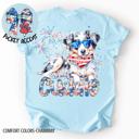 XXXL Australian Shephard Americana Free to Cuddle Graphic Tee