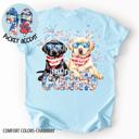 XXL Lab Americana Free to Cuddle Graphic Tee