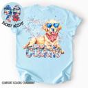 XXL Retriever Americana Free to Cuddle Graphic Tee
