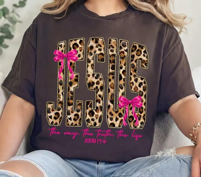 Leopard Jesus Tee