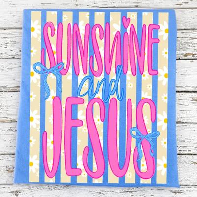 Sunshine and Jesus Tee