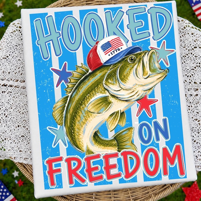 Hooked on Freedom Tee