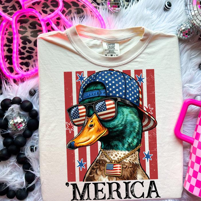 Merica Duck Tee