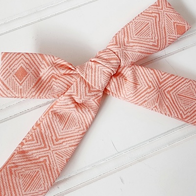 Ruby Hair Bow Clip