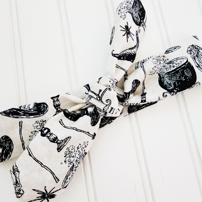 Knotted Headband - Witch Items on White