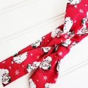  Knotted Headband - Vintage Santa