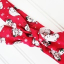  Knotted Headband - Vintage Santa