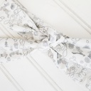  Knotted Headband - Silver Reindeer