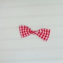  Hair Bow - Red Gingham