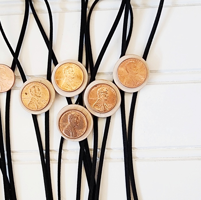 Kids Bolo Ties - Pennies