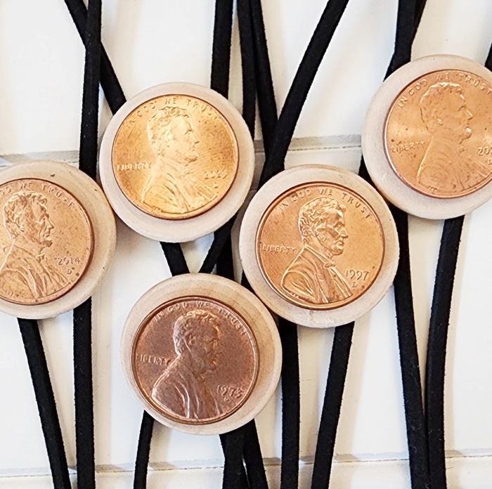 Kids Bolo Ties - Pennies