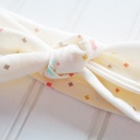 Knotted Headband - Colored Swiss Cross