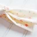  Knotted Headband - Colored Swiss Cross