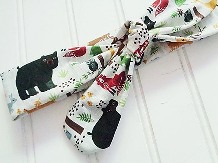 Knotted Headband - Camels