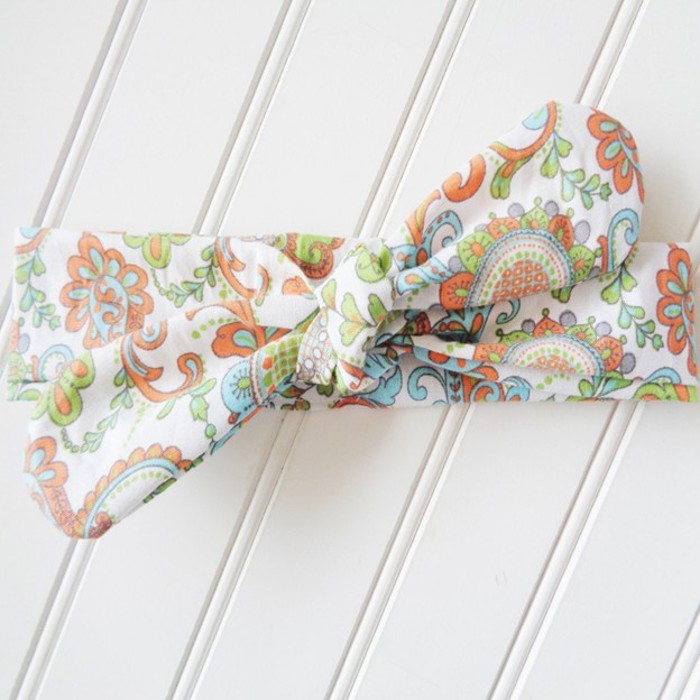 Knotted Headband - Paisley