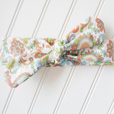 Knotted Headband - Paisley