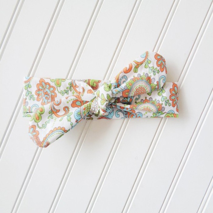 Knotted Headband - Paisley