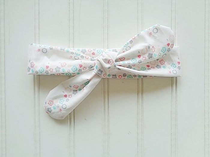 Knotted Headband - Pastel Floral