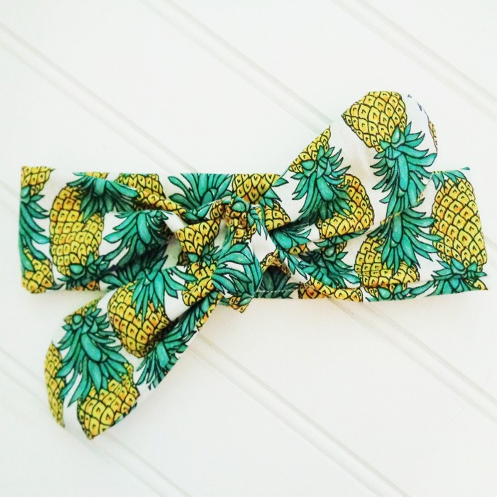 Knotted Headband - Pineapple