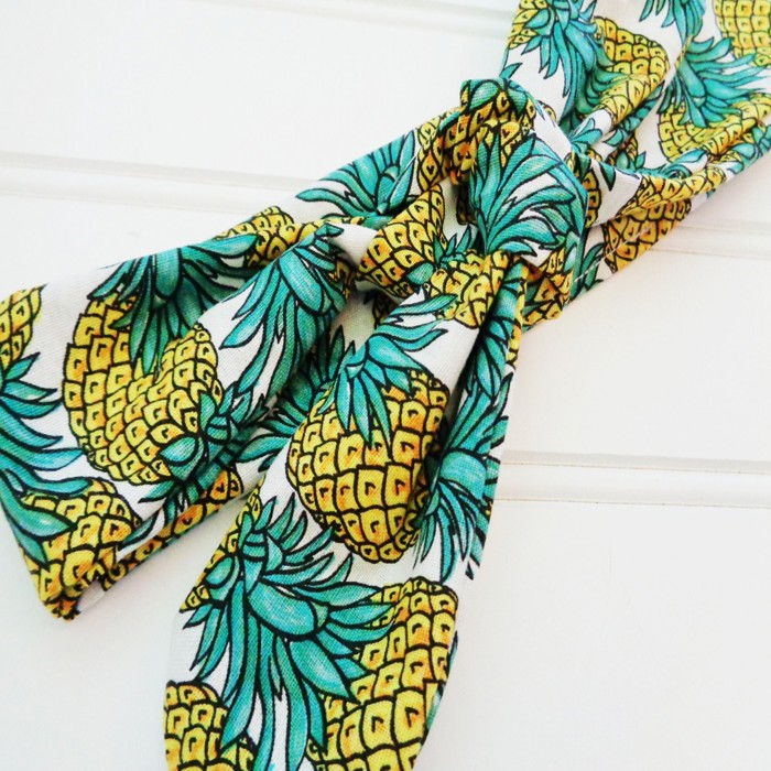 Knotted Headband - Pineapple