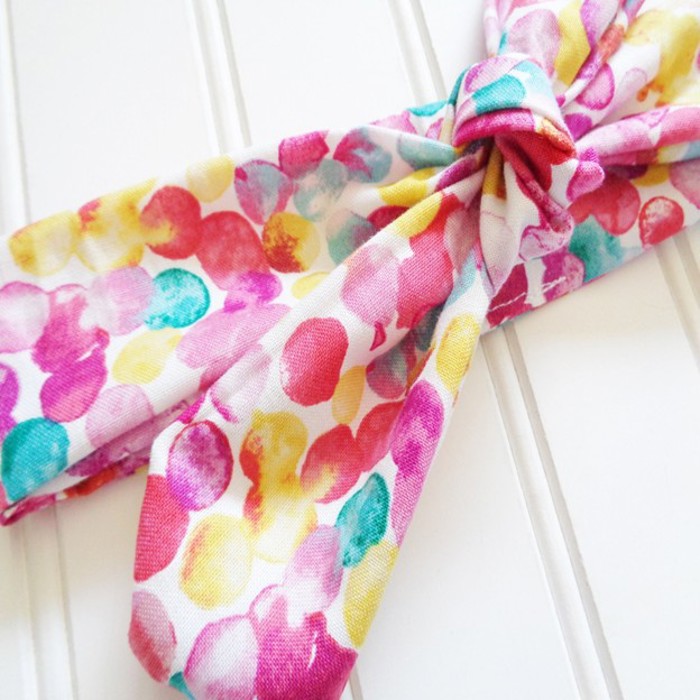 Knotted Headband - Splotches