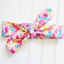  Knotted Headband - Splotches