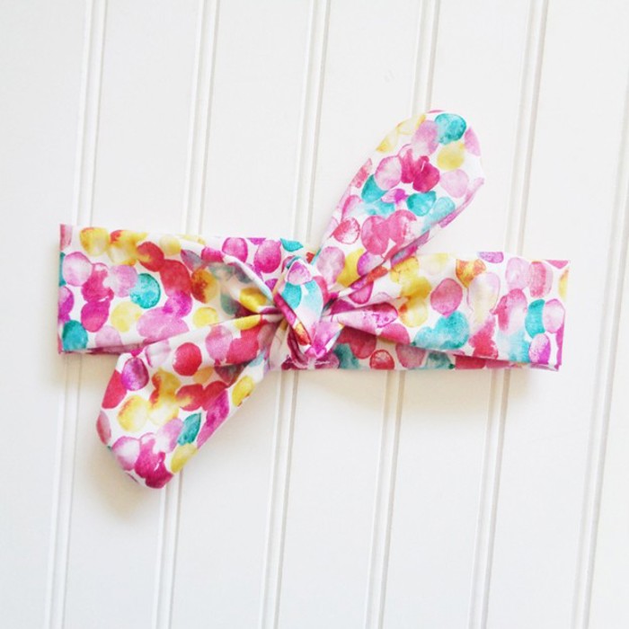 Knotted Headband - Splotches