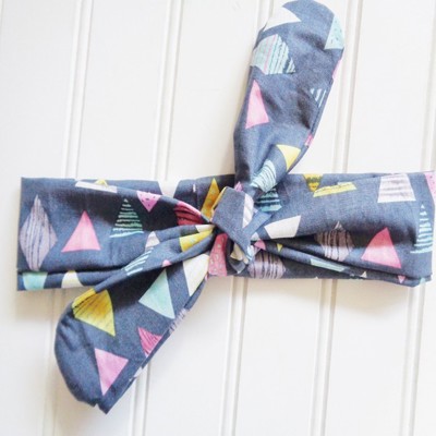 Knotted Headband - Triangles and Diamonds