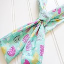  Knotted Headband - Tulips