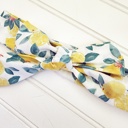  Knotted Headband - Lemons